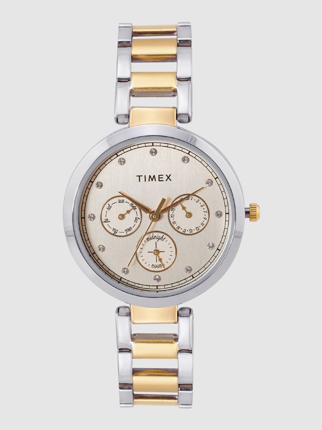 Timex Women Ivory Multifunction Analogue Watch - TW000X213 Price in India