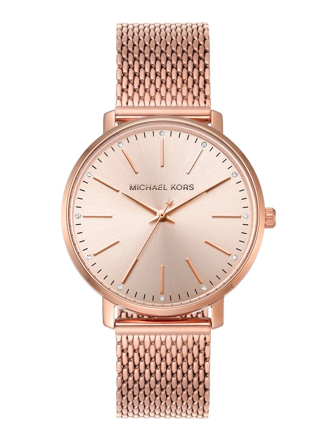 Women Analogue Watch Michael Kors Women Rose Gold Analogue Watch MK4340
