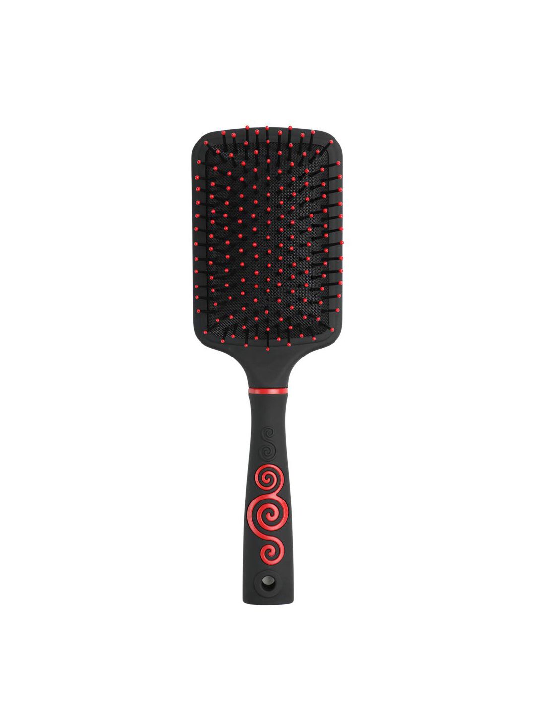 Agaro 33197 Royal Paddle Hair Brush for Detangling & Straightening- Black & Red Price in India