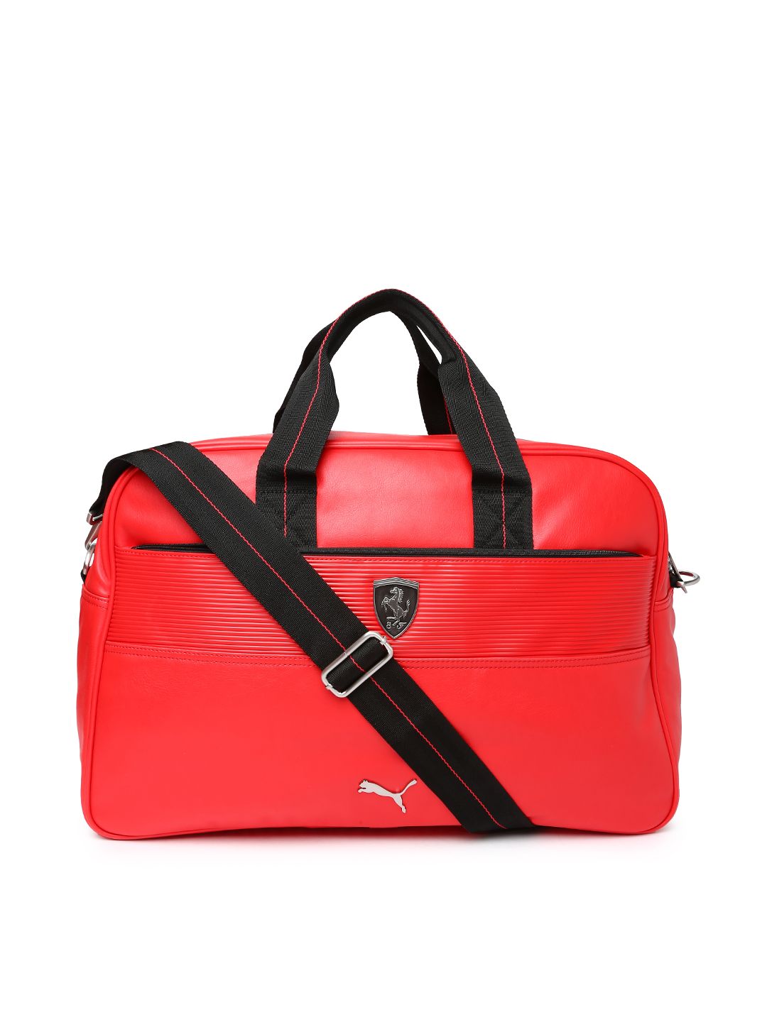 puma ferrari bag silver