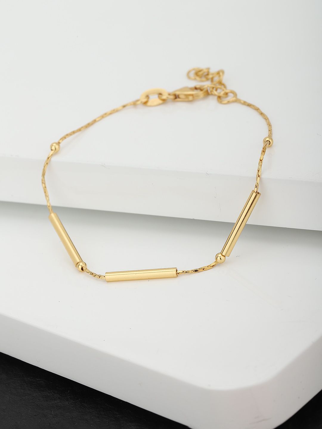 Carlton London Gold-Plated Bracelet Price in India