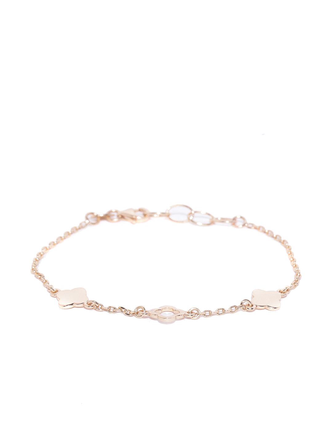 Carlton London Rose Gold-Plated Bracelet Price in India