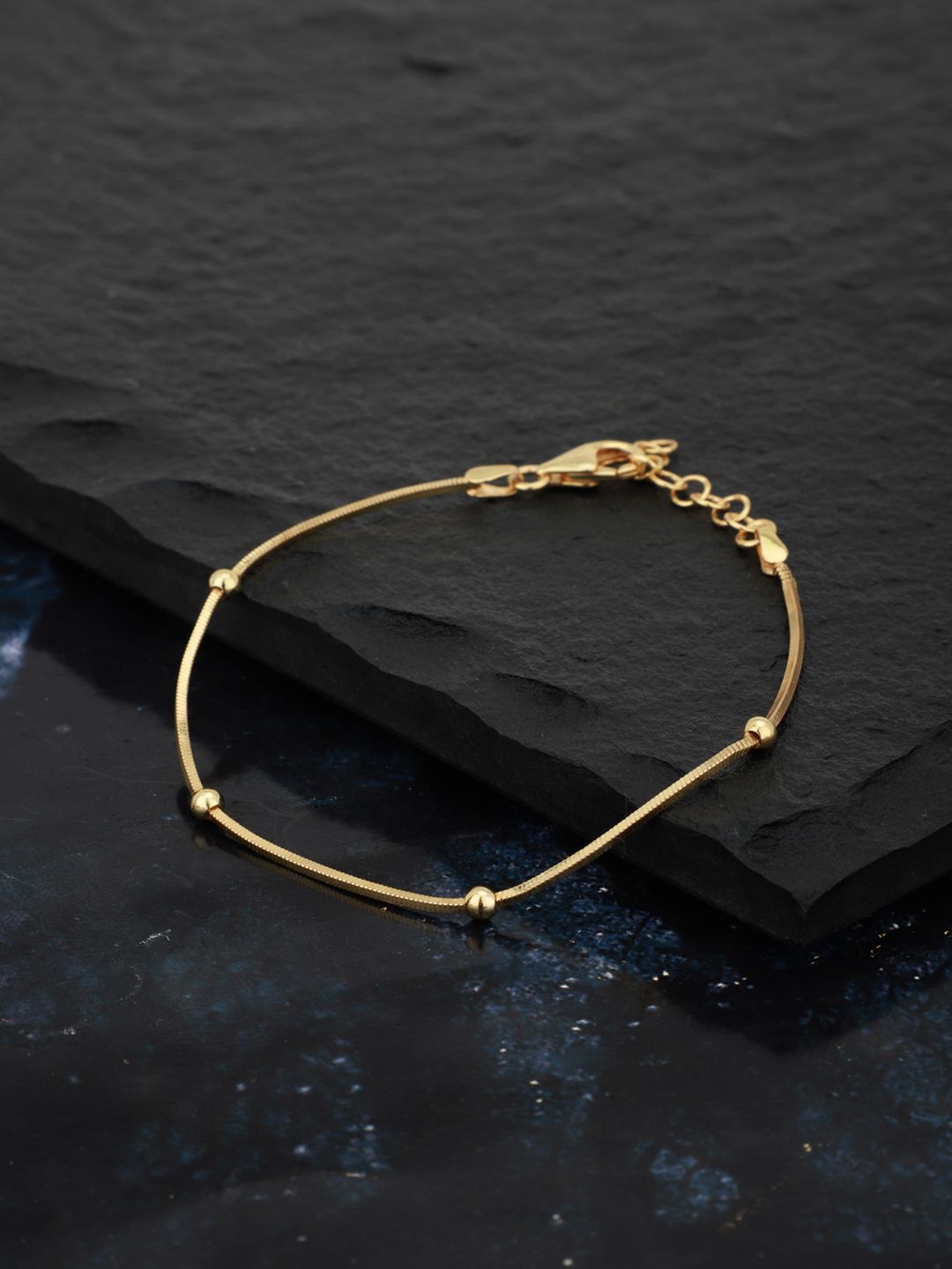 Carlton London Gold-Plated Wraparound Bracelet Price in India