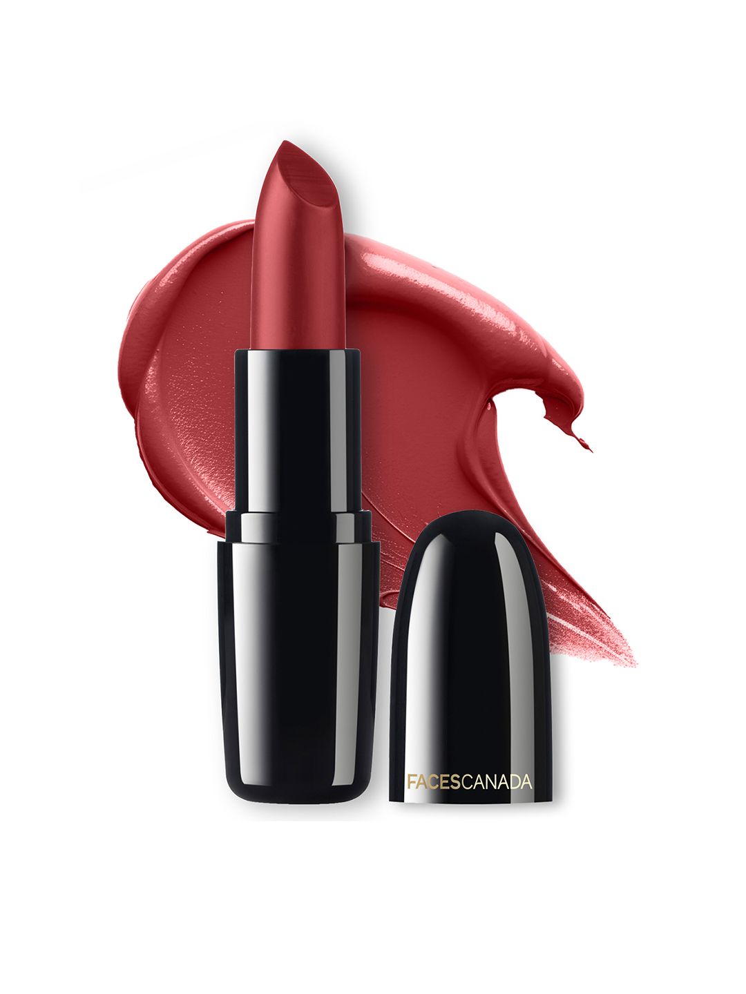 FACES CANADA Weightless Creme Finish Hydrating Lipstick with Almond Oil - Rosewood 19