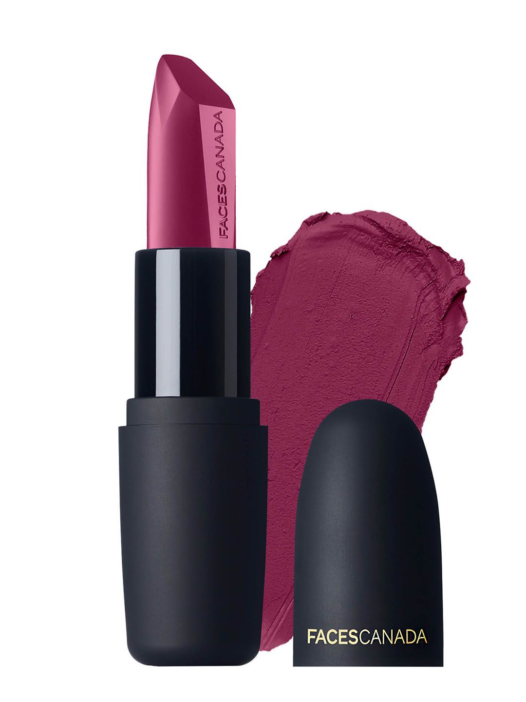 Faces Canada Weightless Matte Hydrating Lipstick with Almond Oil - Hot Plum 24 Price in India