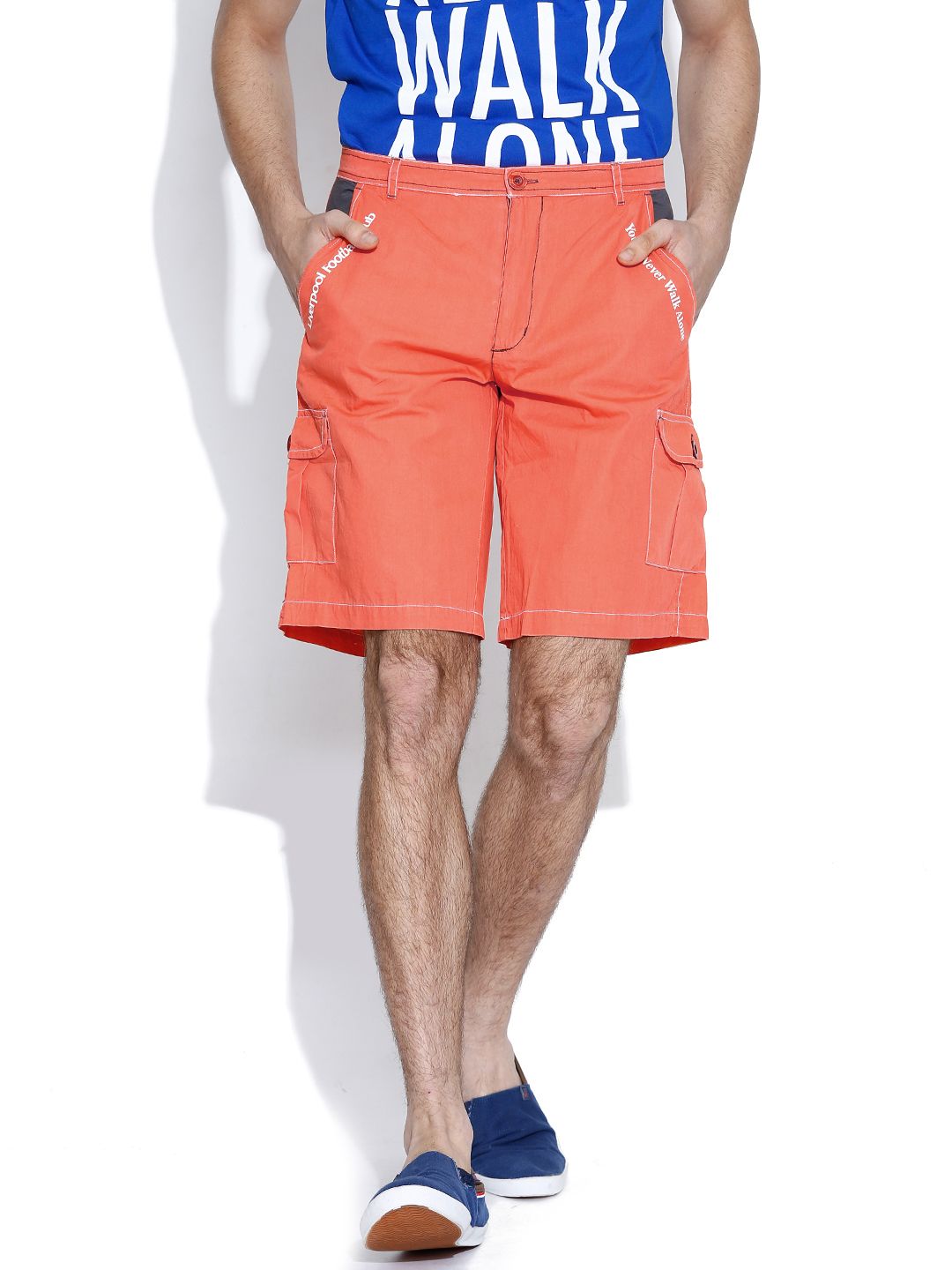 liverpool orange shorts