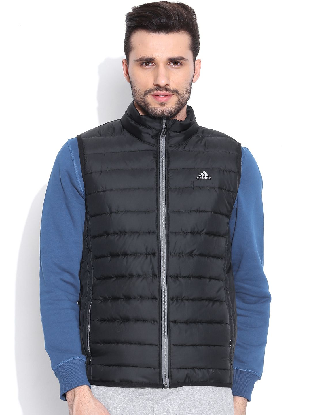 adidas sleeveless jacket