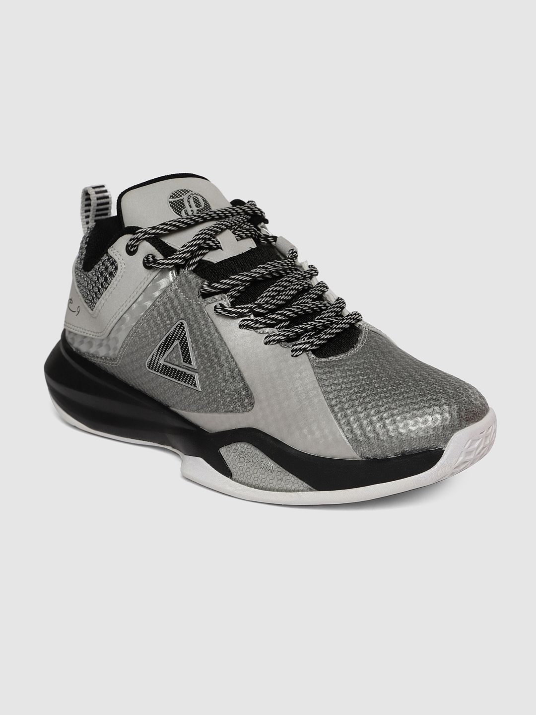 Buy PEAK Men Silver-Toned Basketball Shoes - Sports Shoes for Men