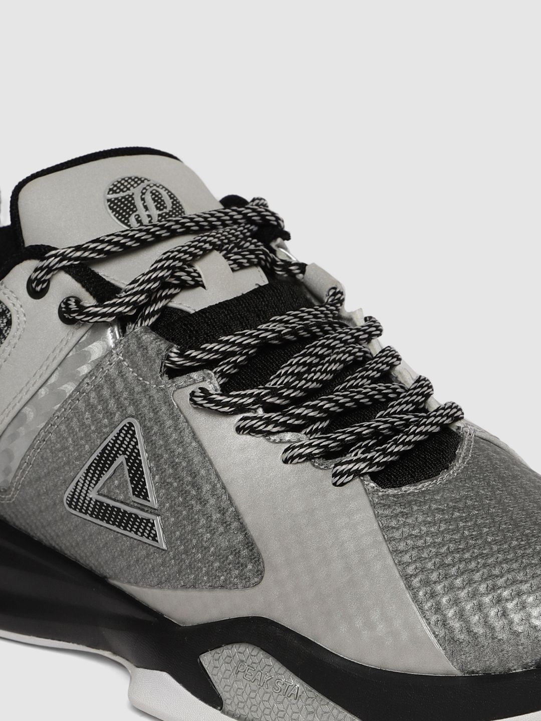 Buy PEAK Men Silver-Toned Basketball Shoes - Sports Shoes for Men