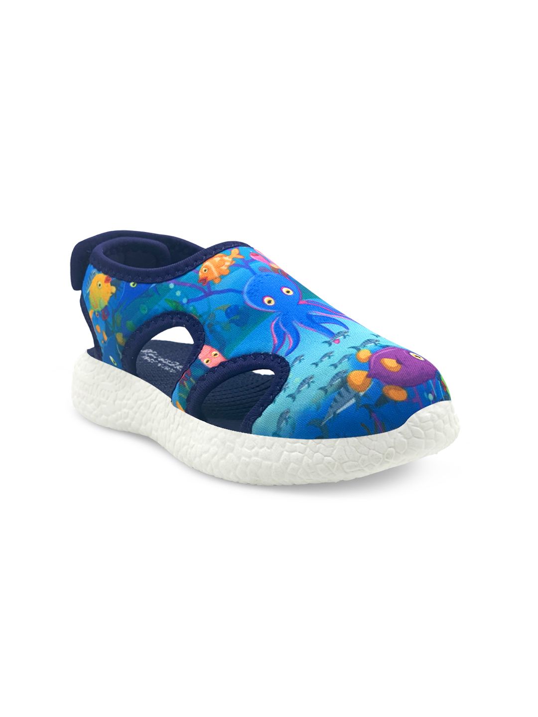 price history - KazarMax Kids Blue & Pink Printed Comfort Sandals