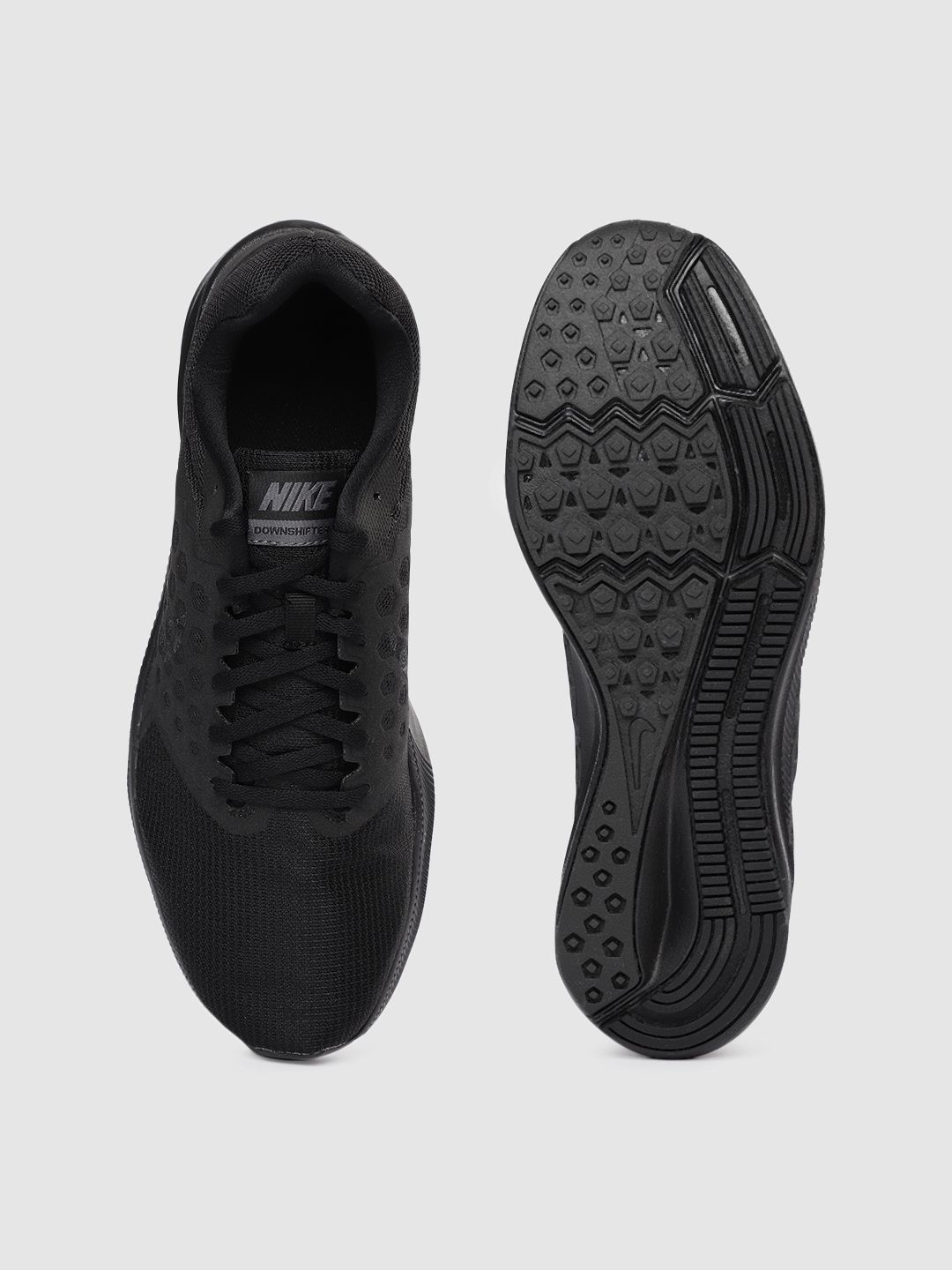 nike downshifter 7 men's black