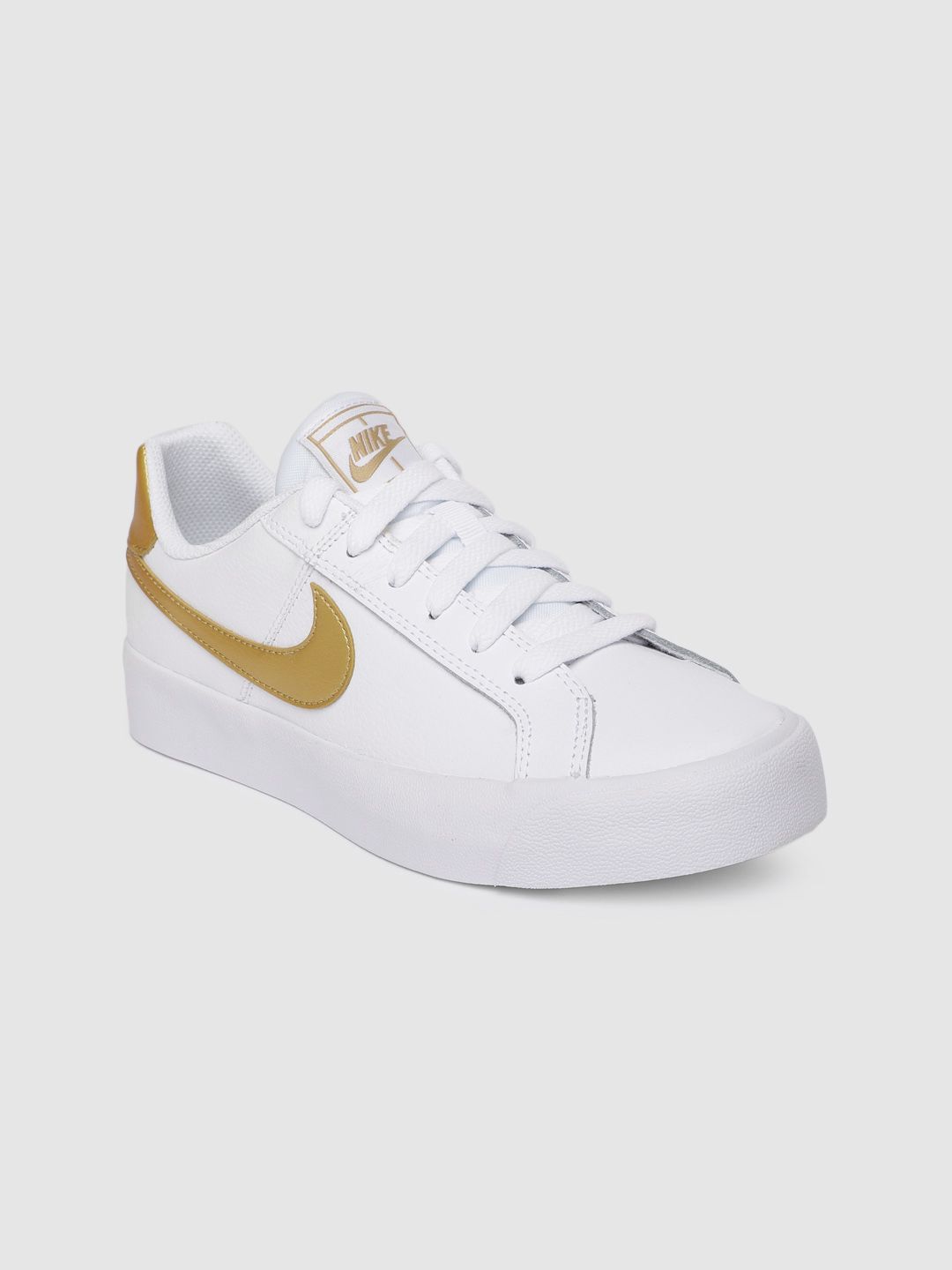 Nike Women White Court Royale AC Leather Tennis Shoes Price in India