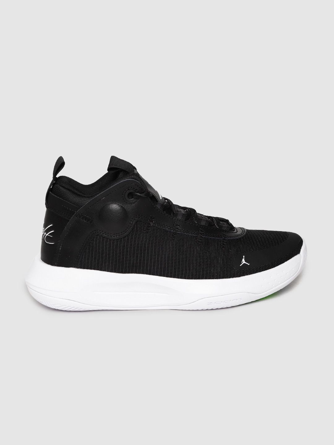 Buy Nike Men Black Solid Jordan Jumpman 2020 PF Basketball Shoes