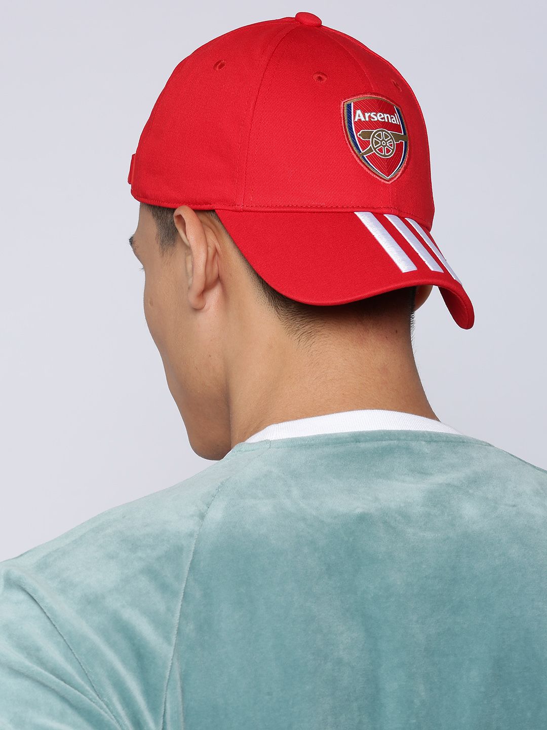 Buy ADIDAS Unisex Red Solid Arsenal Football Club C40 Cap - Caps