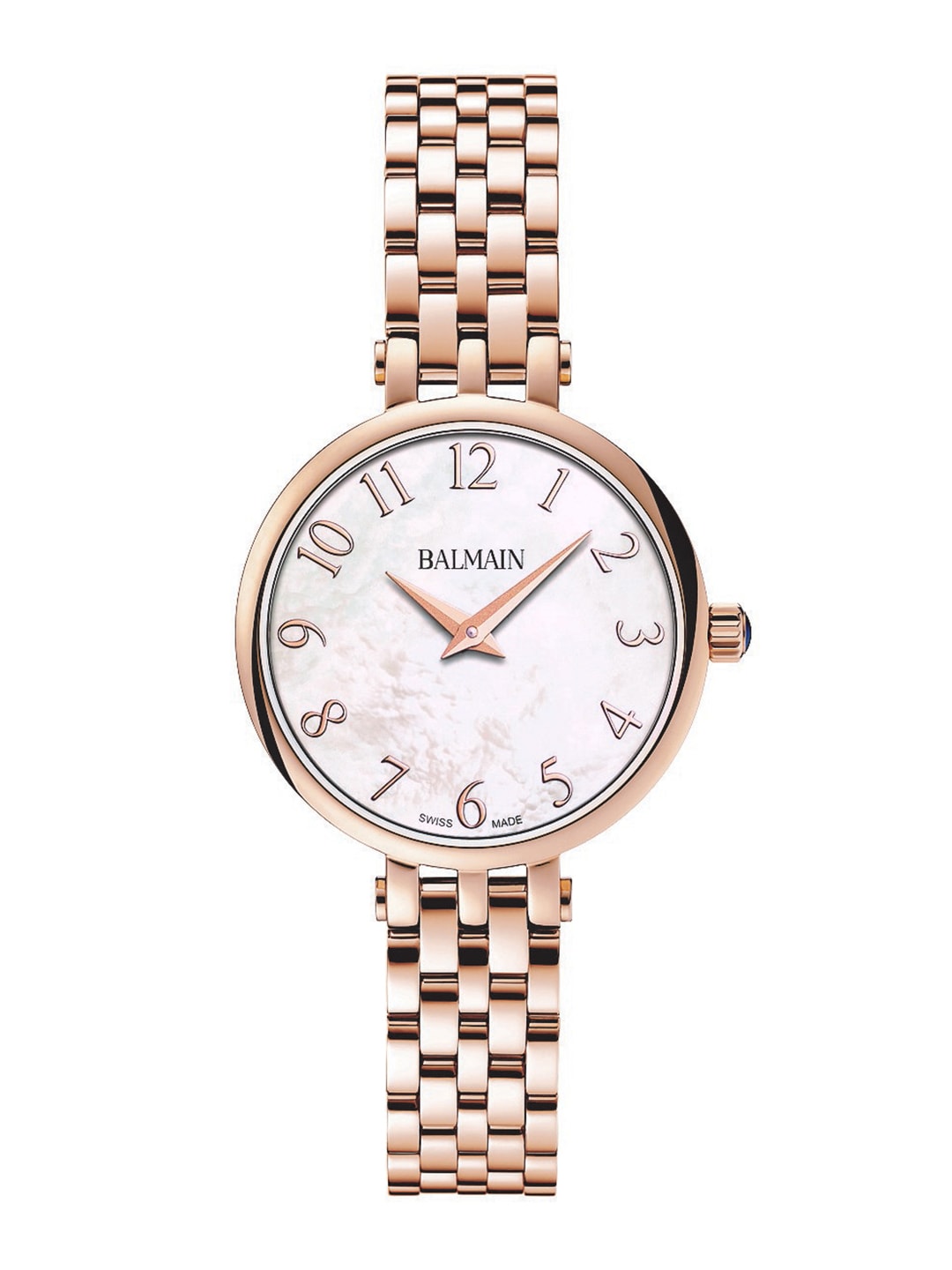 Balmain SEDIREA Women Off-White Swiss Made Mother of Pearl Analogue Watch B42993384 Price in India