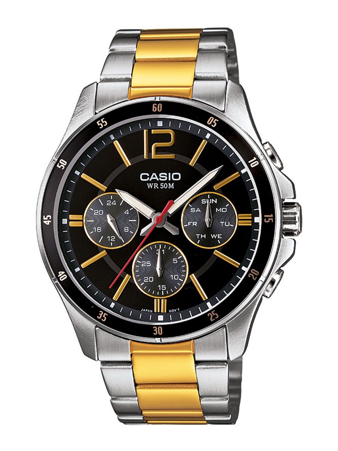 SE-S1O　CASIO Buy CASIO Enticer Men Black Analogue Watch A1652 MTP-1374HSG-1AVIF
