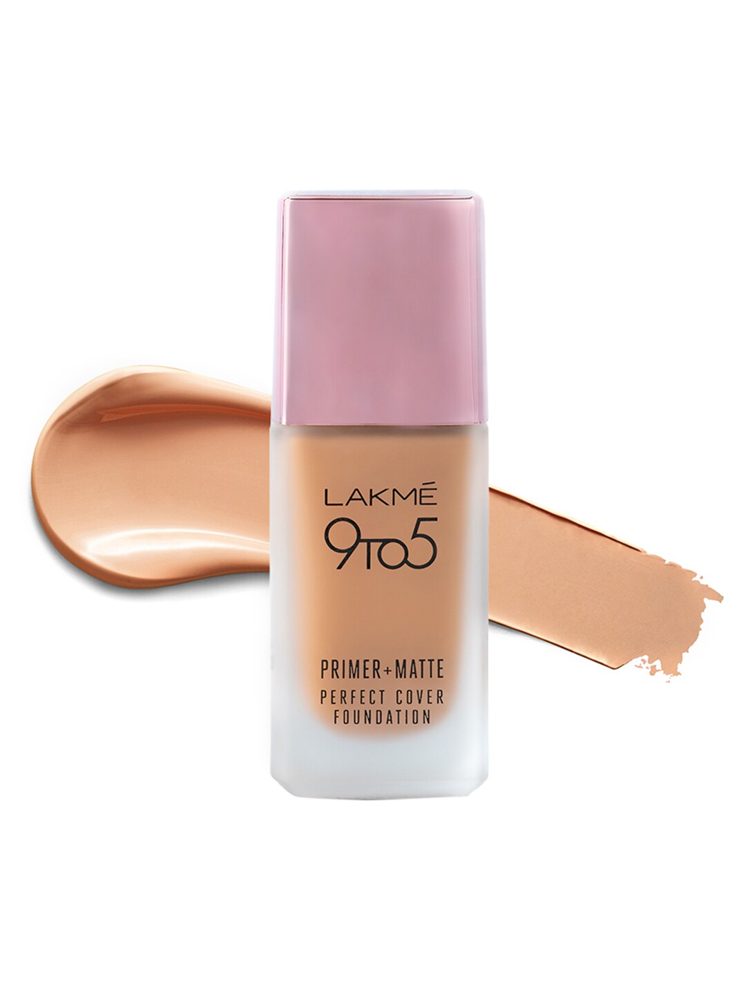 Lakme 9 To 5 Primer & Matte Perfect Cover Foundation - Warm Sand W160 25 ml Price in India
