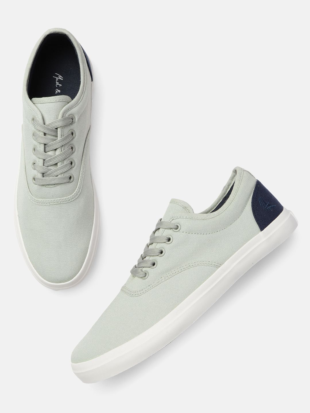 Mast & Harbour Men Grey Sneakers