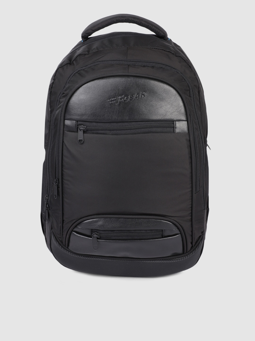 F Gear Unisex Black Solid Perry V2 Backpack Price in India