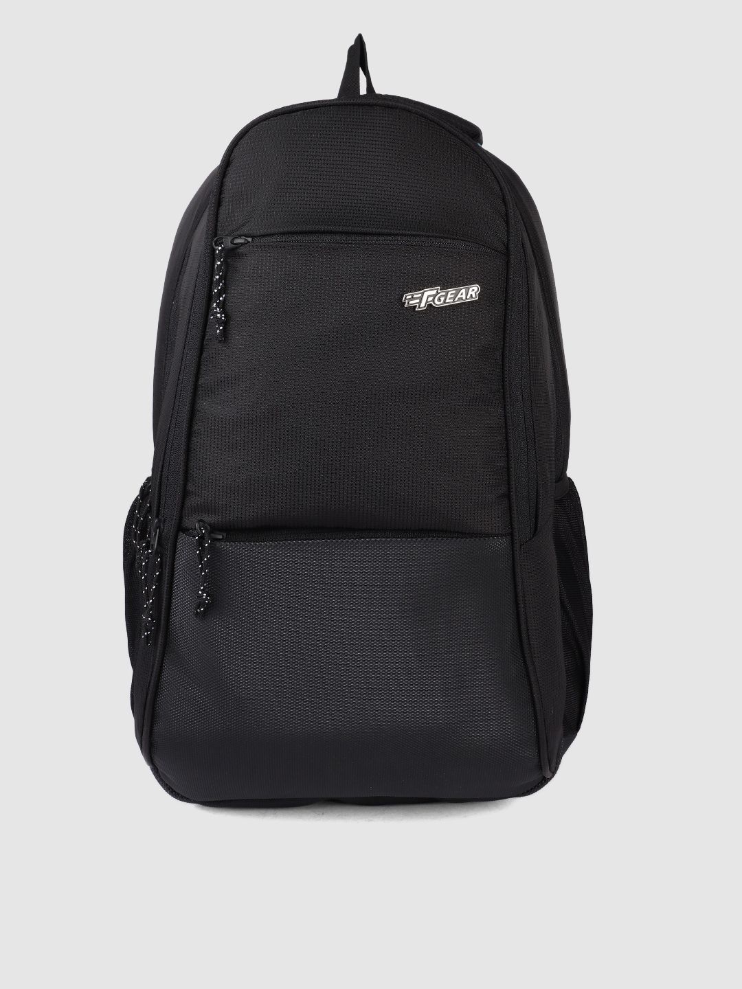 F Gear Unisex Black Arigato Solid Backpack Price in India
