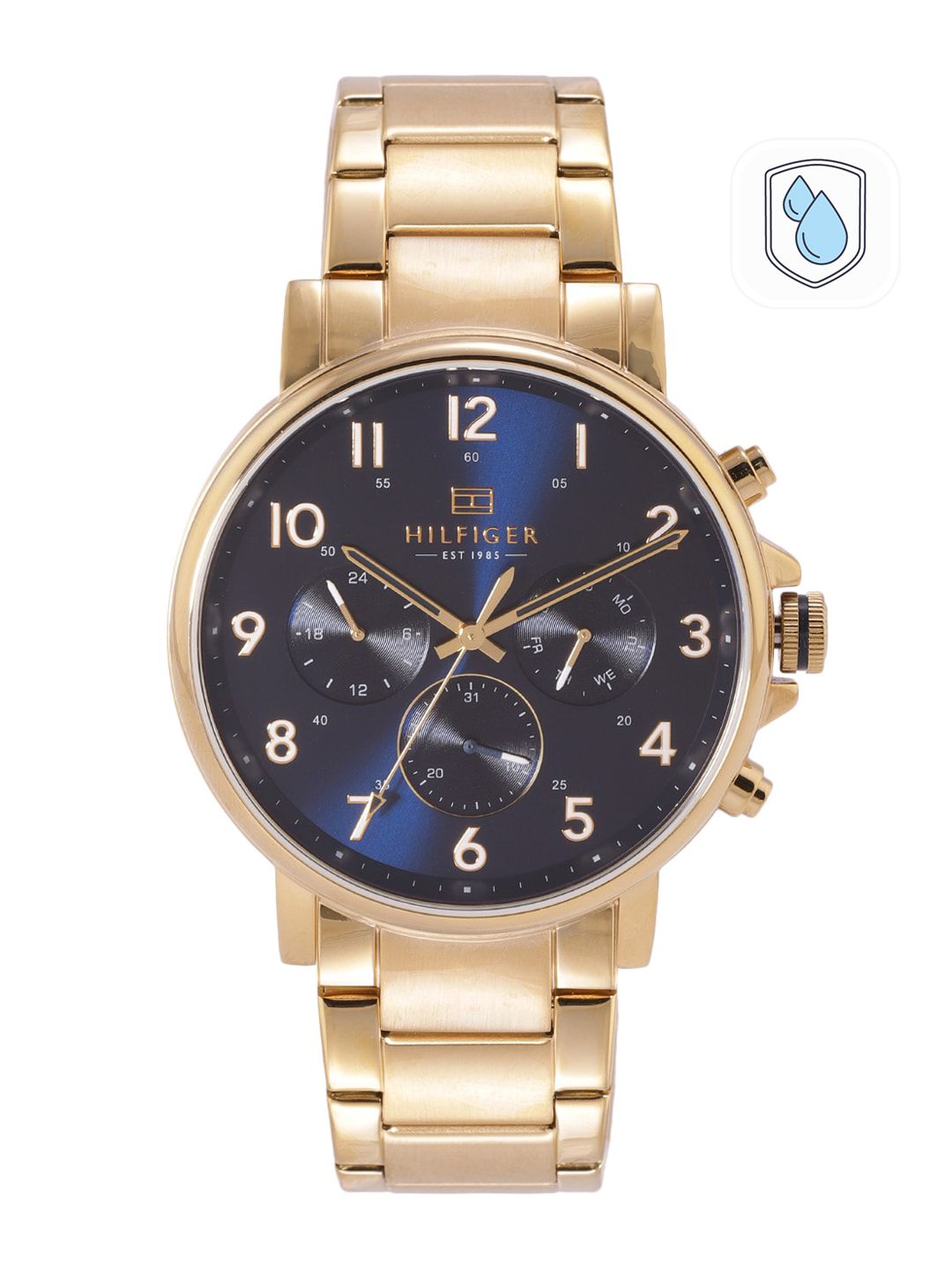 Tommy Hilfiger Tommy Hilfiger Men Navy Blue Analogue Chronograph Watch TH1710384W