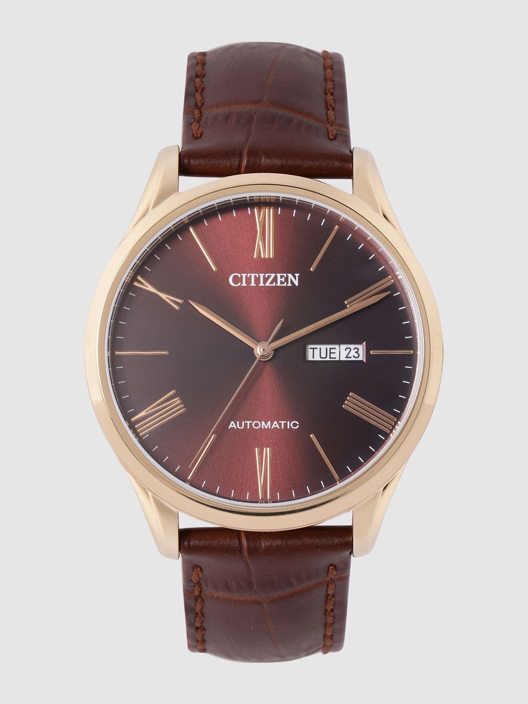 Buy Citizen Men Maroon Analogue Watch NH8363 - Watches for Men
