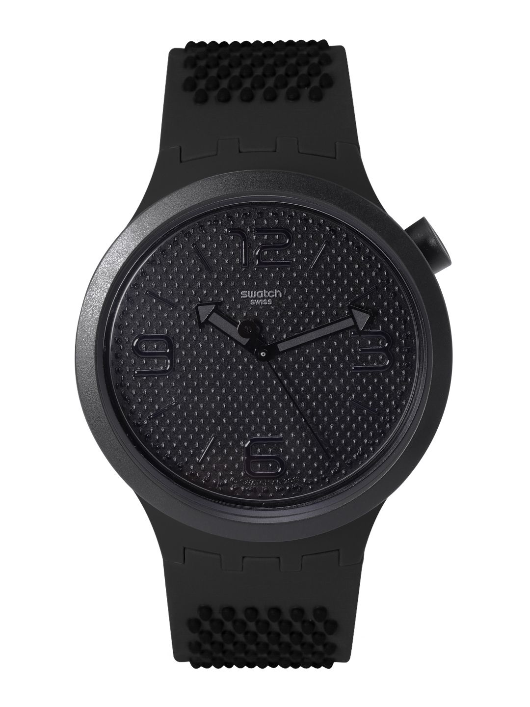 Swatch Unisex Black Swiss Made Water Resistant Analogue Watch SO27B100 Price in India