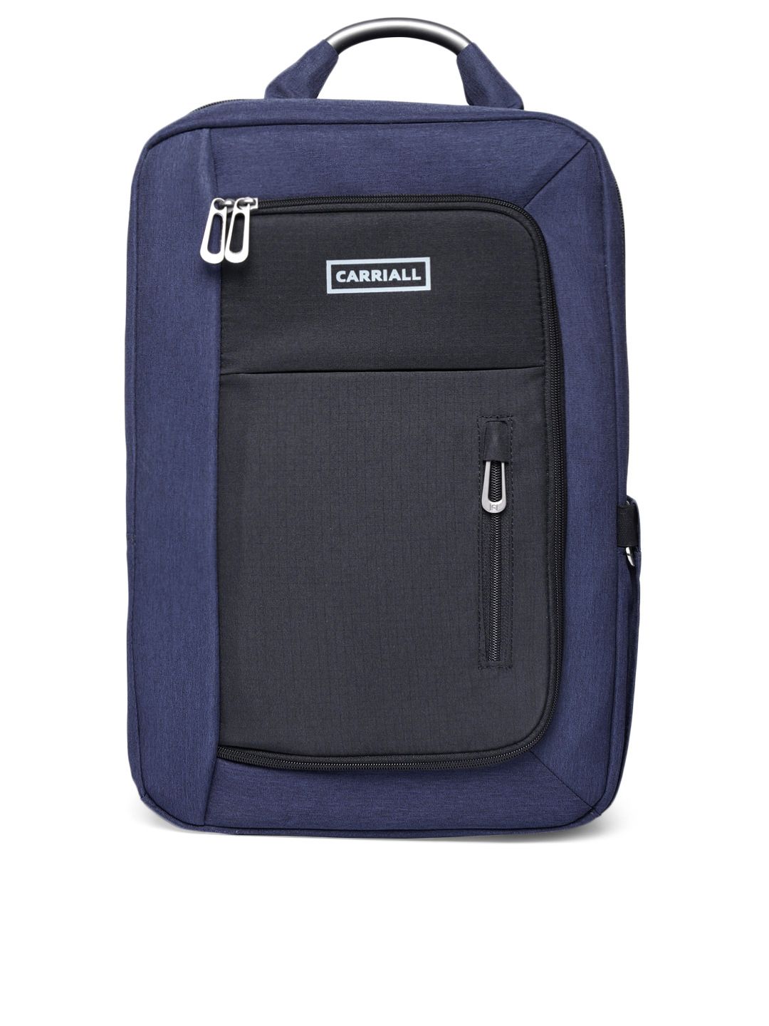 CARRIALL Unisex Blue & Black Colourblocked Minch Laptop Backpack Price in India