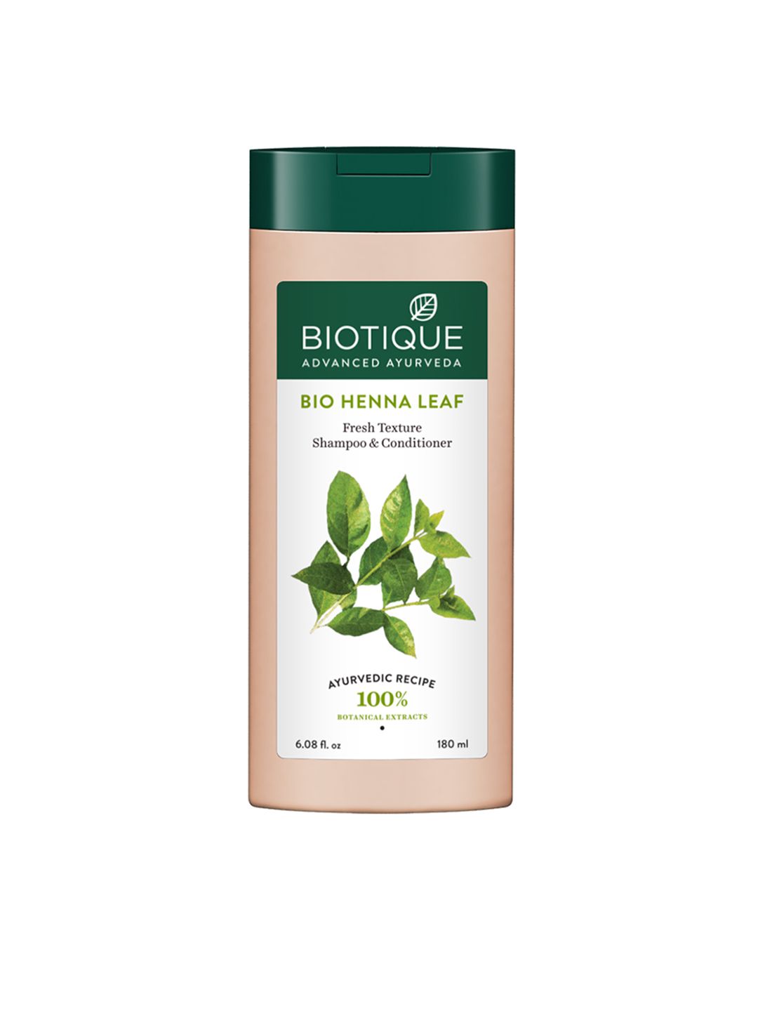 Biotique Bio Henna Leaf Fresh Texture Shampoo & Conditioner 180 ml