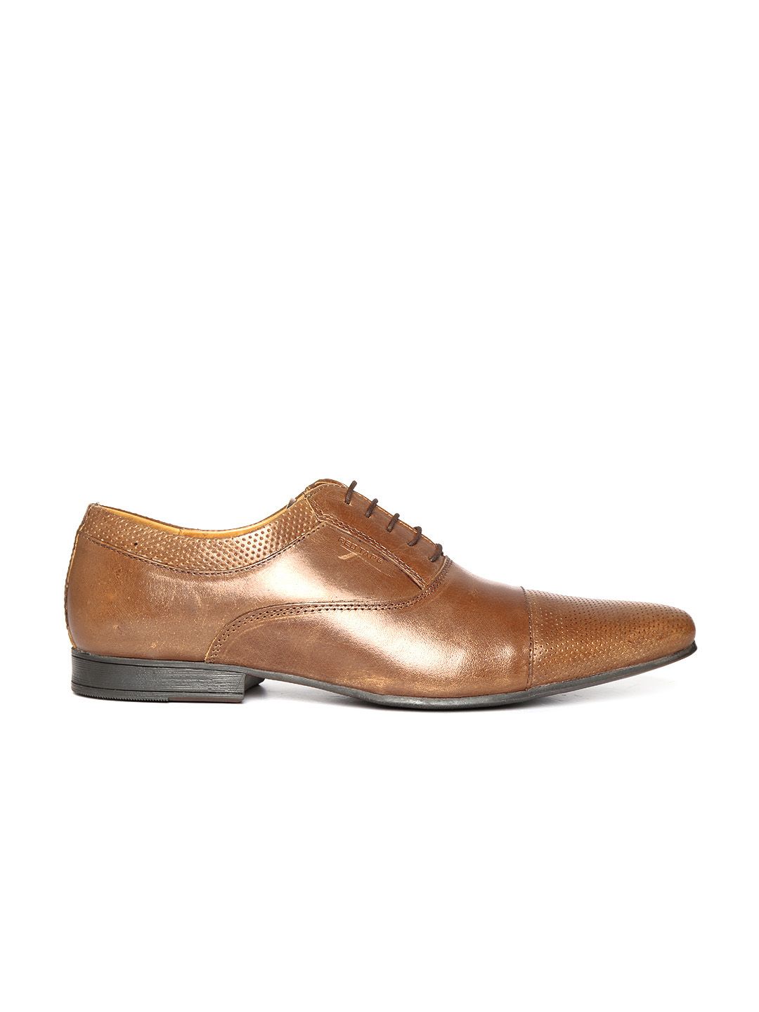 Buy Red Tape Men Brown Genuine Leather Semiformal Shoes - Formal Shoes for  Men 1088078 | Myntra