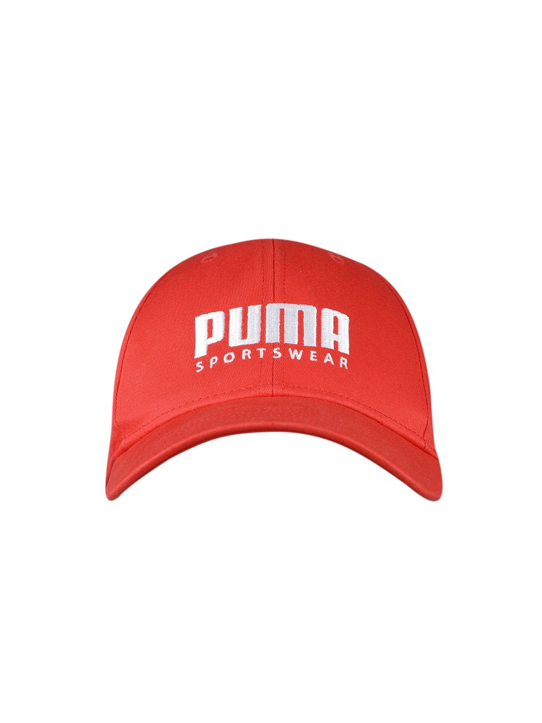 Puma Unisex Red Embroidered Stretch Fit Baseball Cap Price in India