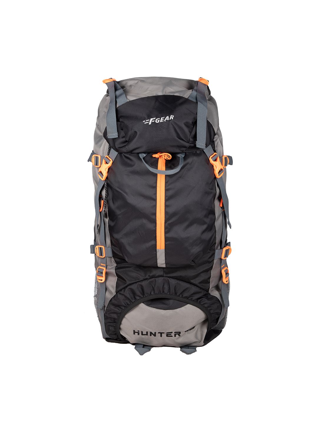 Buy F Gear Unisex Black & Grey Hunter Diamond 75 Litre Rucksack