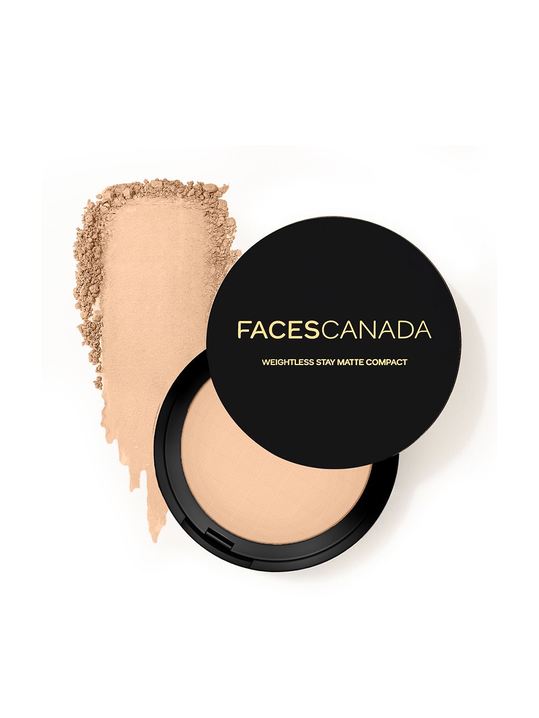 FACES CANADA Weightless Stay Matte Compact SPF20 with Vitamin E & Shea Butter - Beige 03