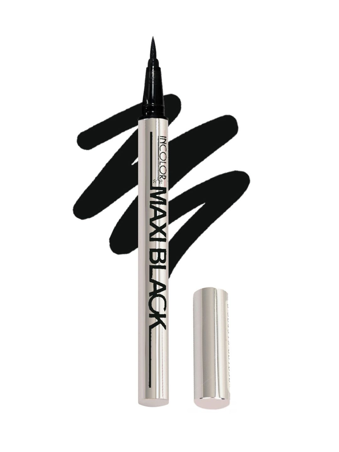 INCOLOR Maxi Pen Eyeliner - Black 2 gm Price in India