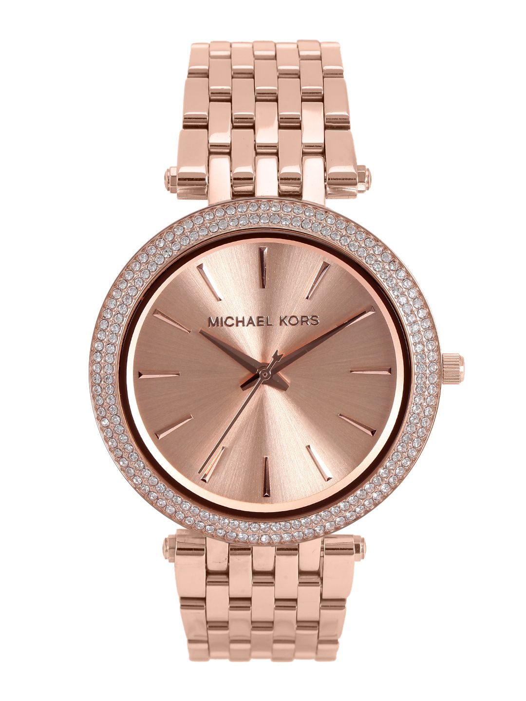 Michael Kors Women Rose Gold-Toned Dial Watch MK3192I Price in India