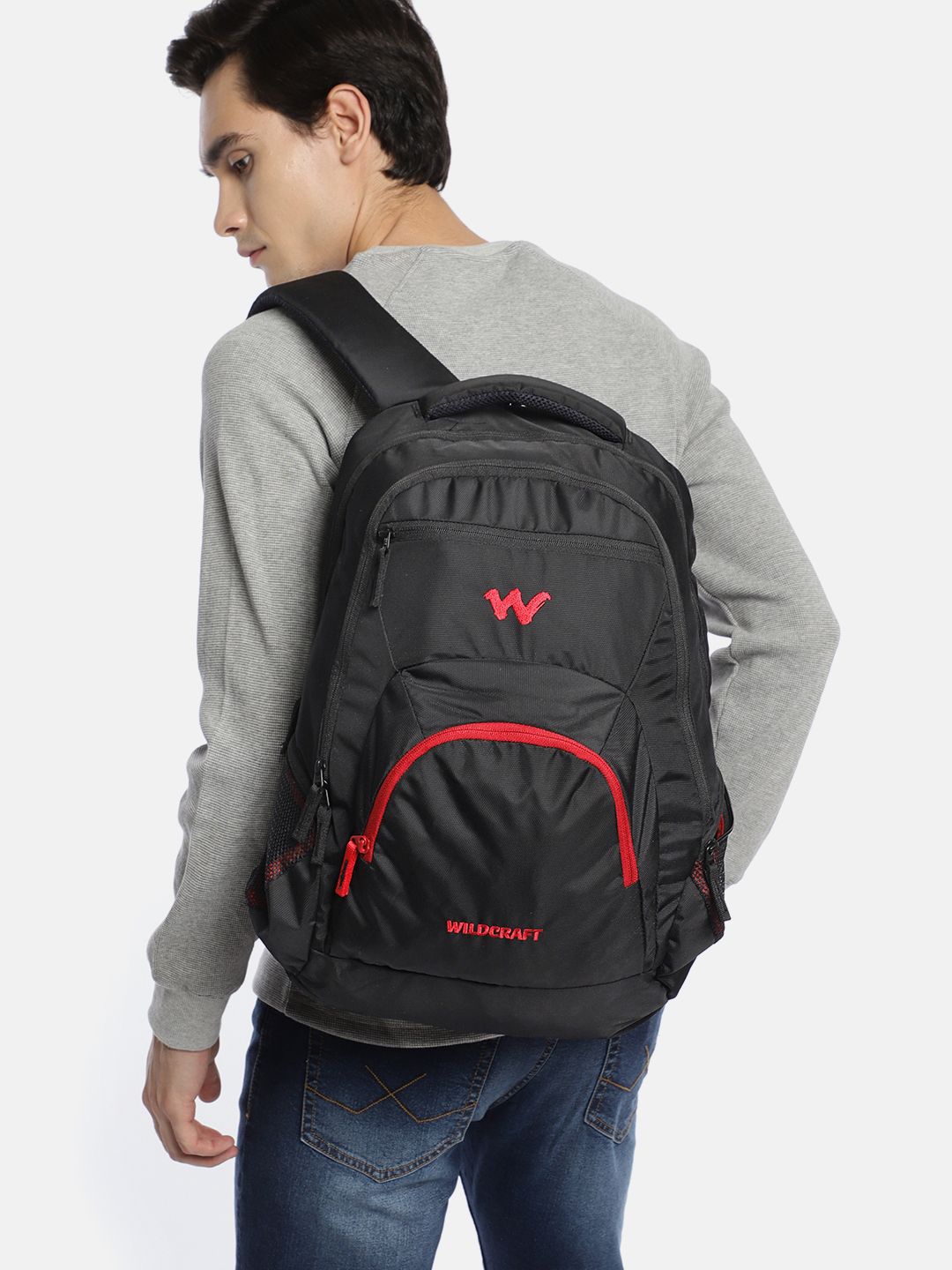 Wildcraft Unisex Black Solid Hopper 2.0 Backpack Price in India