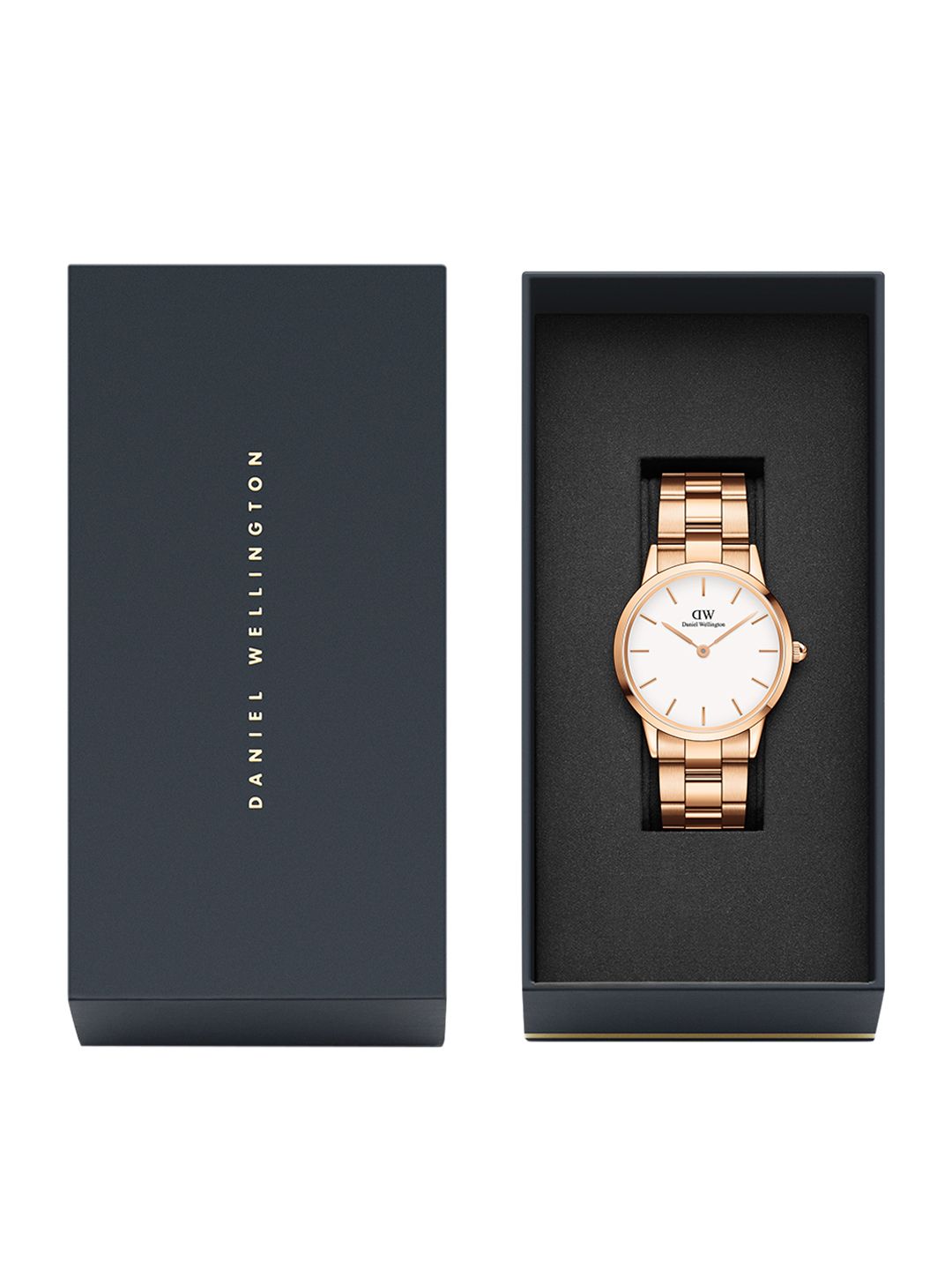 Daniel Wellington Iconic Link unisex  Gold  watch DW00100209 Price in India
