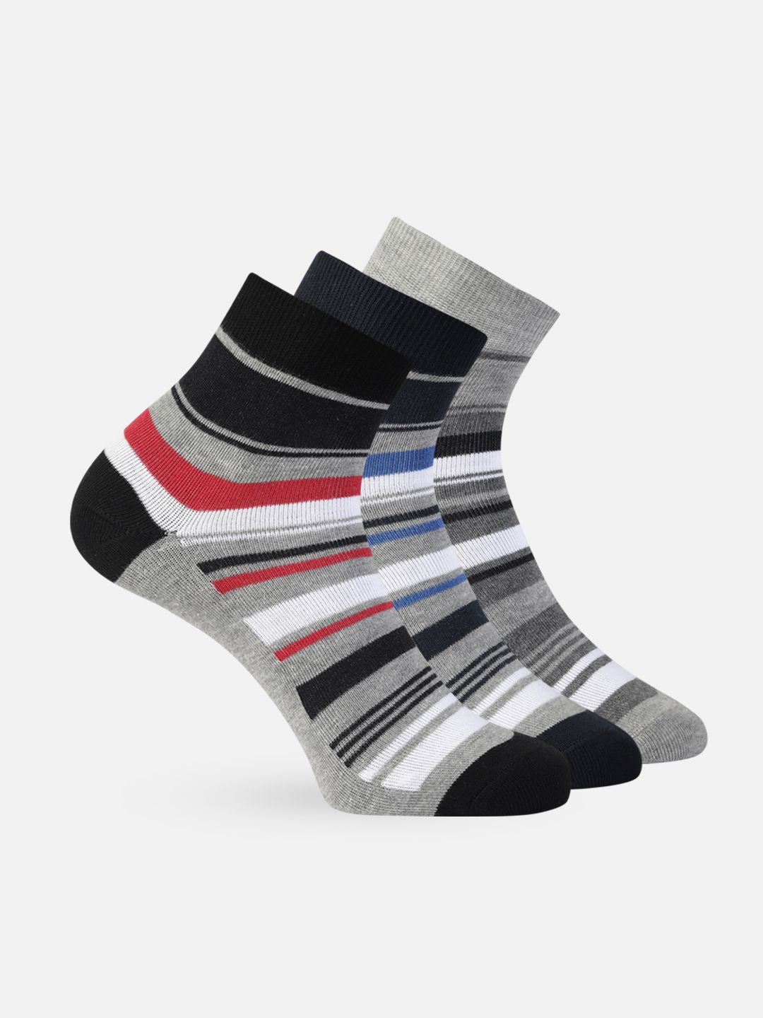 Mast & Harbour Men Pack of 3 Above Ankle-Length Socks