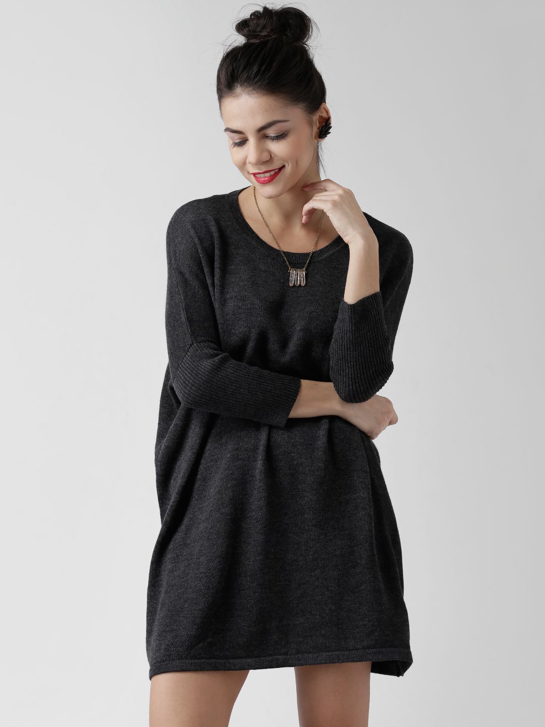 grey sweater dress forever 21 Buy Charcoal - Dresses for Women 1103071 maxi dress with slip