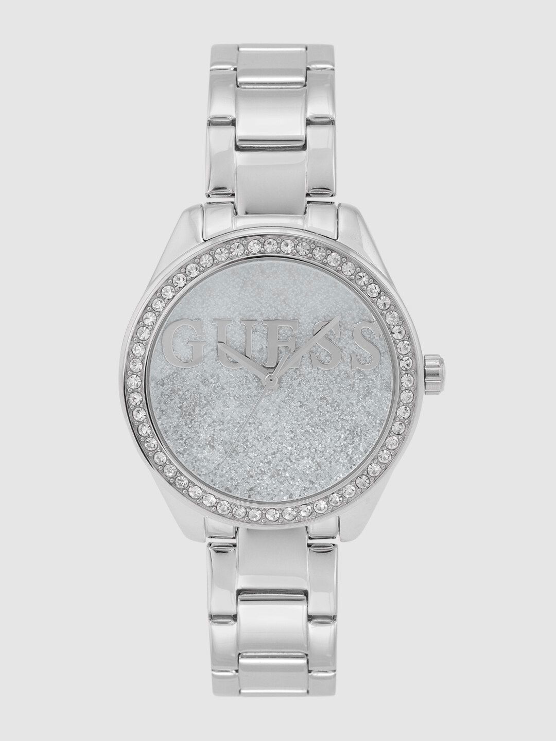 GUESS GUESS Women Silver-Toned Analogue Watch W0987L1