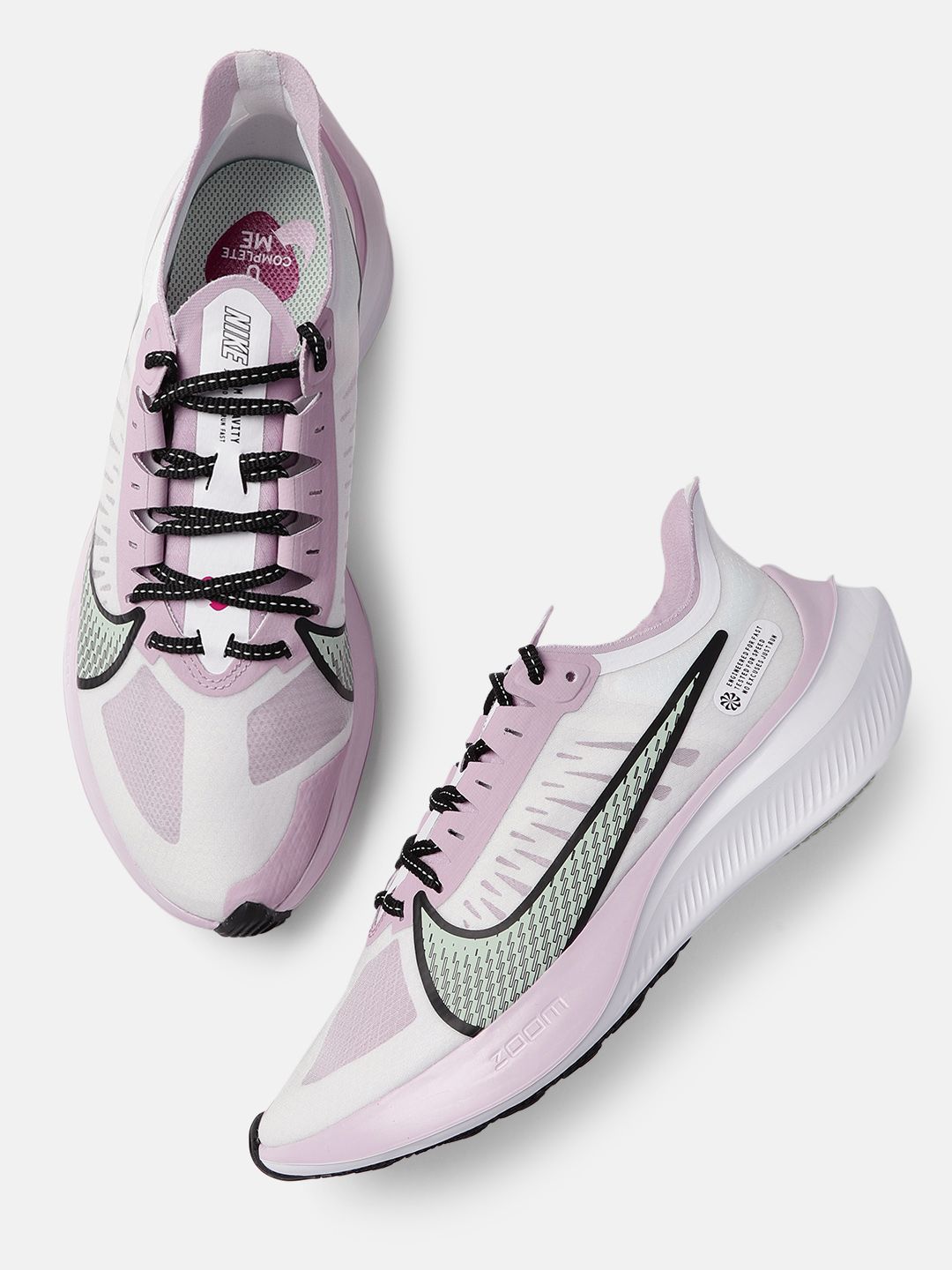 Buy Nike Women White ZOOM GRAVITY Running Shoes - Sports  display picture 1