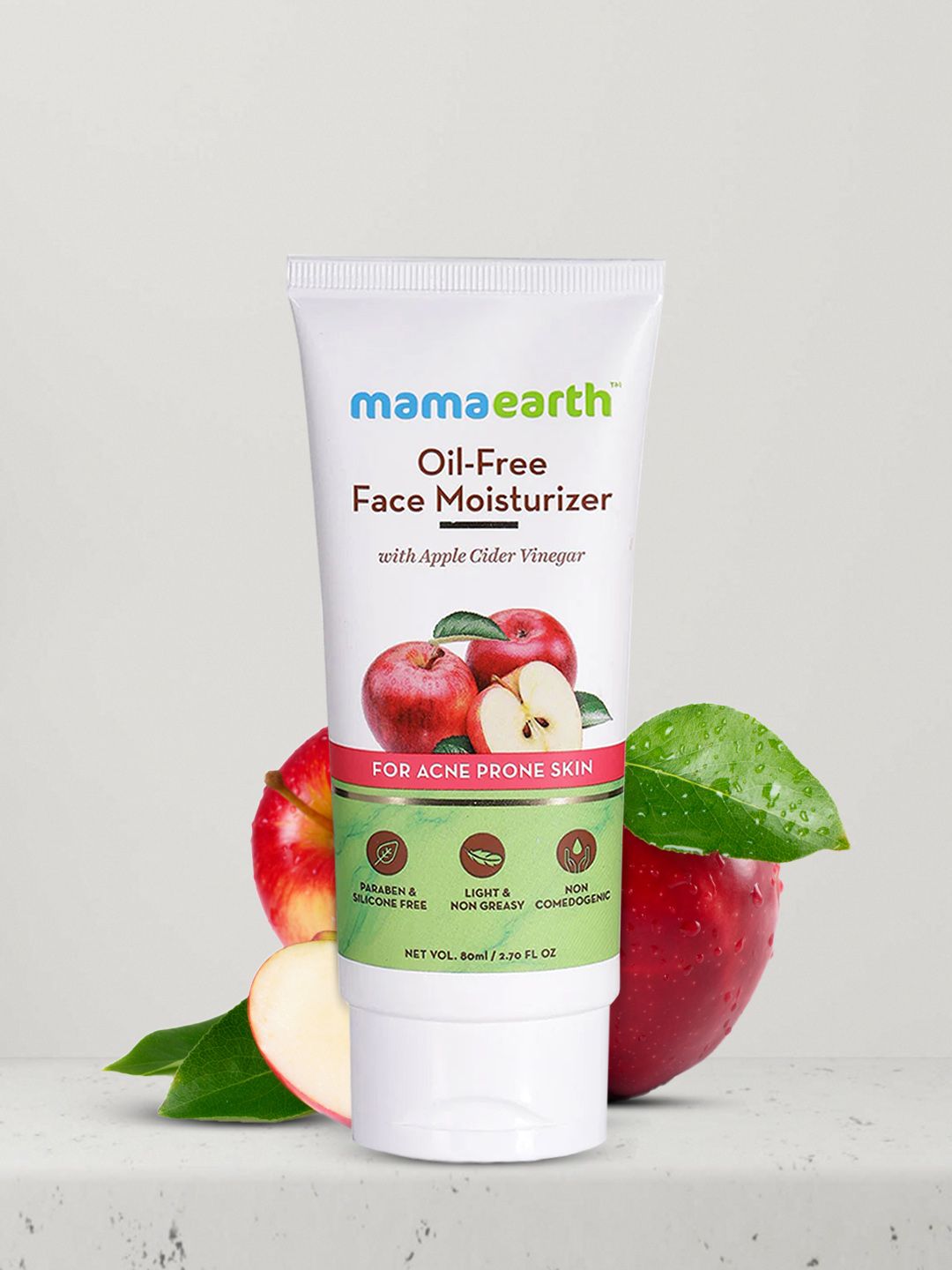 Mamaearth Oil-Free Face Moisturizer With Apple Cider Vinegar For Acne Prone Skin - 80ml