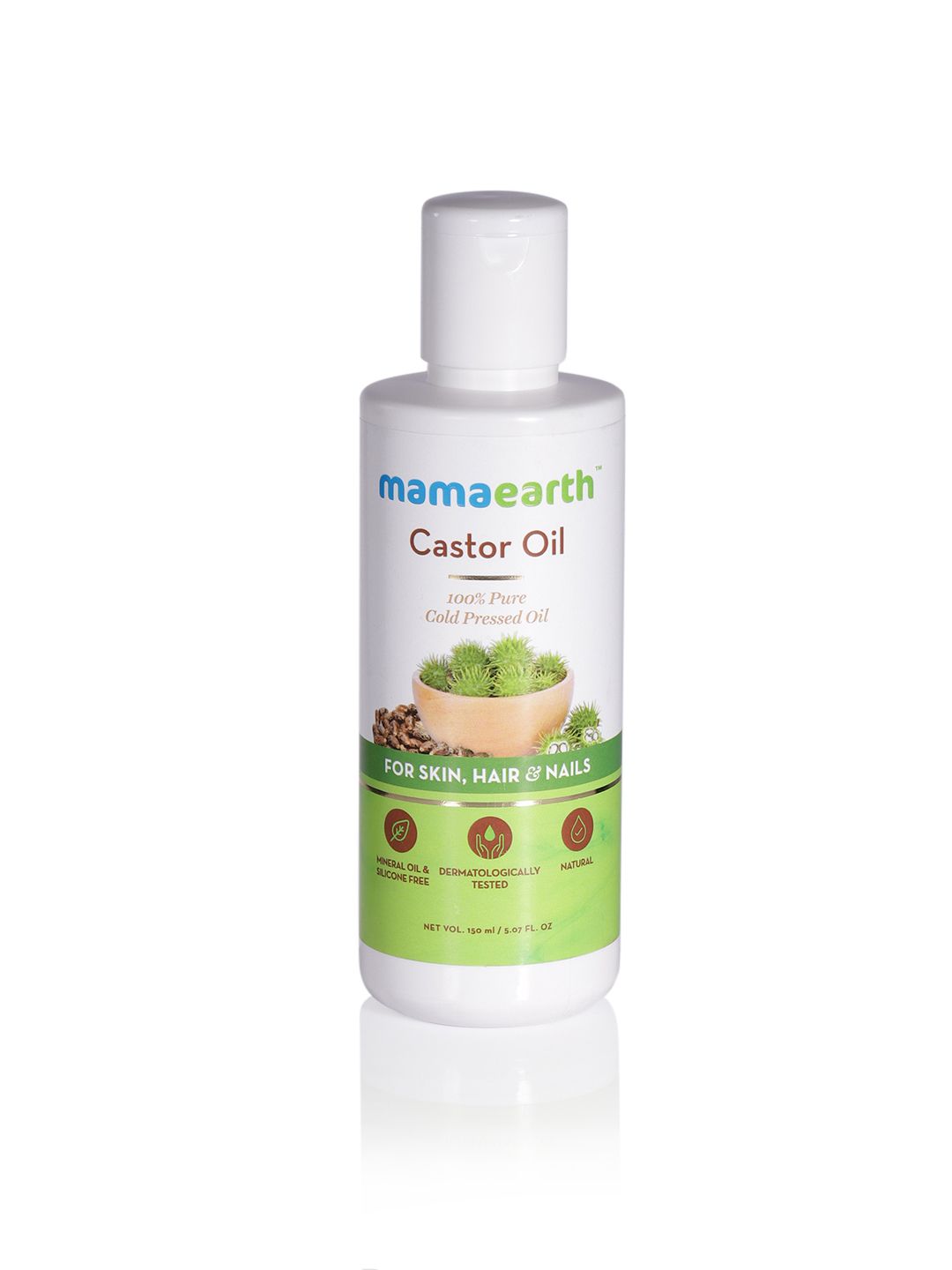 Mamaearth Unisex Cold Pressed Castor Sustainable Oil 150 ml