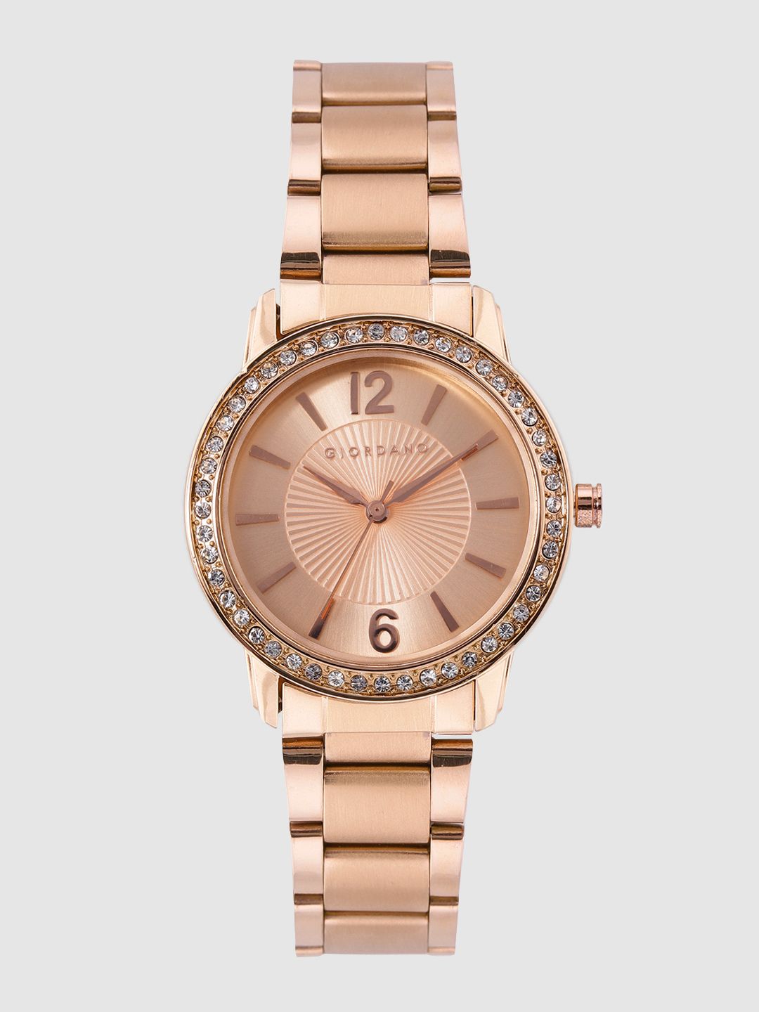 GIORDANO Women Rose Gold Analogue Watch GD-4010 Price in India