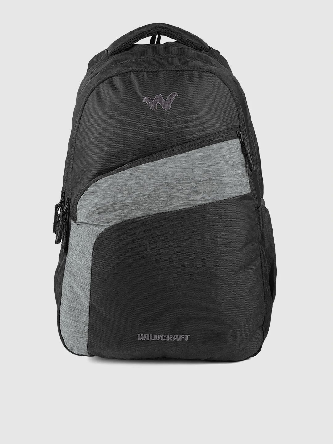 Wildcraft Unisex Black & Grey Solid Virtuso 2.0 Backpack Price in India