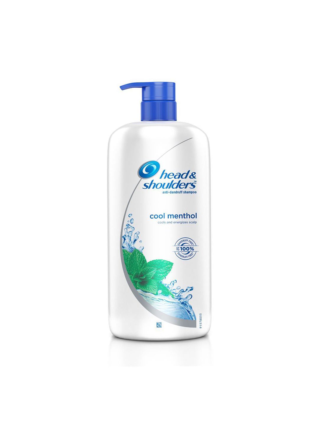 Head & Shoulders Unisex Cool Menthol Anti-Dandruff Shampoo 1 L