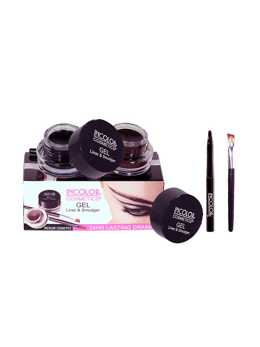 INCOLOR Women Gel Liner & Smudger 5gm Price in India
