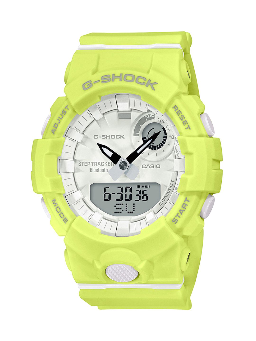 CASIO G-Shock Women Yellow Analogue and Digital Watch G1000 GMA-B800-9ADR Price in India