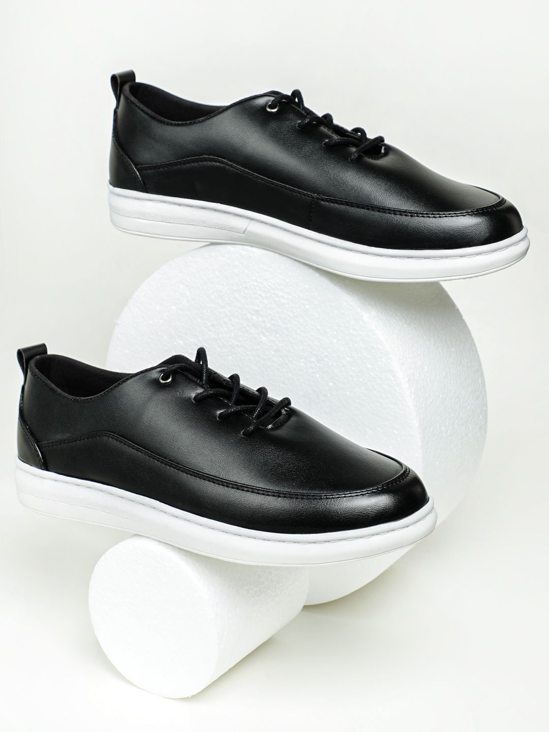 HIGHLANDER PU LACE-UP SNEAKERS