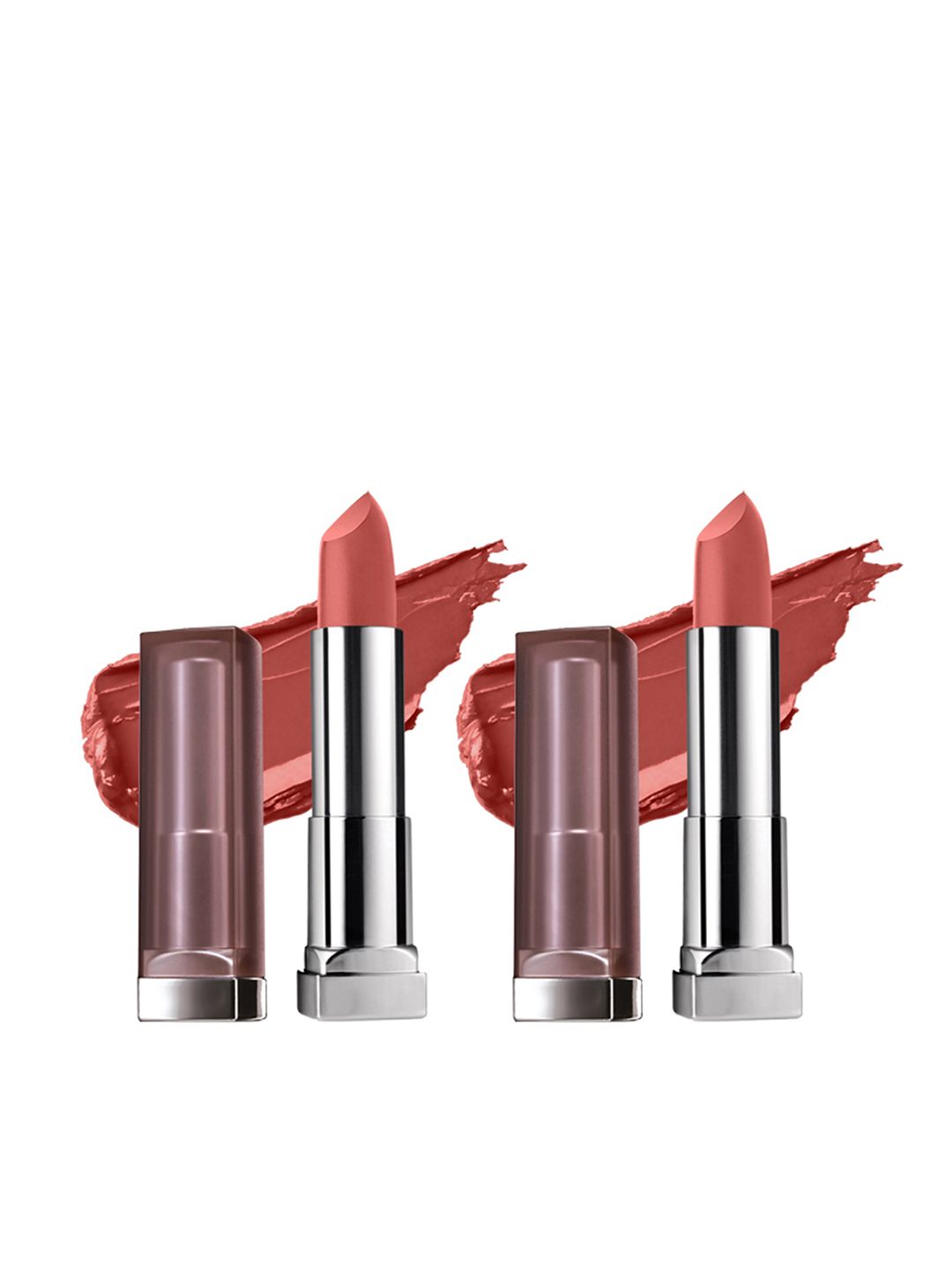 Maybelline New York Set of 2 Color Sensational Creamy Matte Lipsticks 3.9 g Price in India